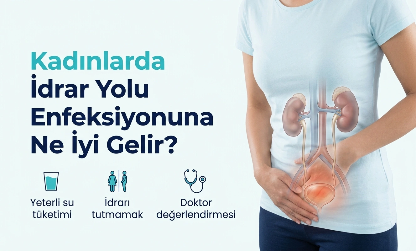Kadınlarda İdrar Yolu Enfeksiyonuna Ne İyi Gelir